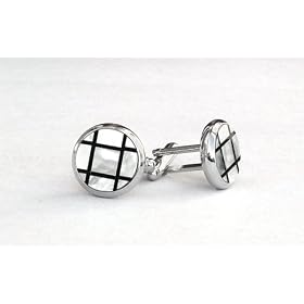 Cufflinks - Mother of Pearl Circles