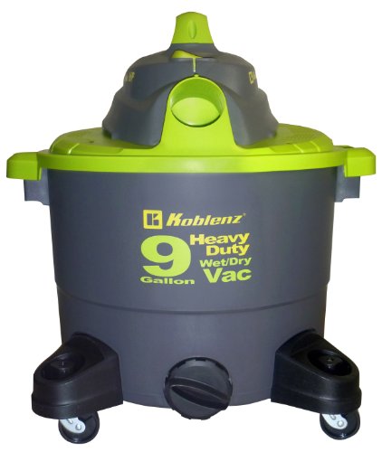 Koblenz WD-9 K 9-Gallon Wet/Dry Vac with Detachable Air Blower