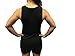 Kalifit Women's Black Tacos&Tequaila Logo Deepside Cut Tank Top