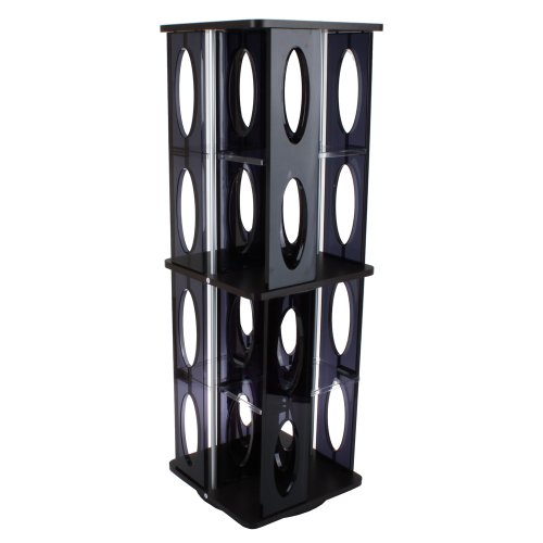 Merax Media Storage Cabinet with Swivel 360 Degree,holds 304cds/128dvds On Sale
