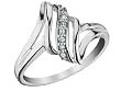 Diamond Ring in 10K White Gold