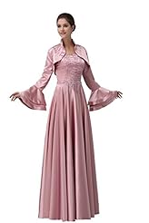 Satin/Silk Mother-of-the-Bride Dress 