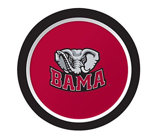 Creative Converting 8 Count Sturdy Style University of Alabama Paper Plates (Lunch Size), 7