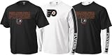 Philadelphia Flyers Gameday Short/Long Sleeve T-Shirt Combo Pack - Small
