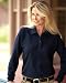 Harvard Square Ladies 100% Heavy Cotton Pique Long Sleeve Sport Shirt. HS158