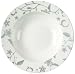 Vinea Fine Bone China Rimmed Gun Metal 23cm Soup Plate