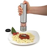 Eparé Battery Operated Salt or Pepper Mill and Grinder (Single) (EPEM001)