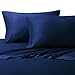 Standard Size Royal-Blue Ultra Soft bed Pillowcases 100% Rayon from Bamboo 2PC Pillow Cases