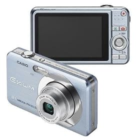 Casio EX-Z80BE 8 MP, 3x Optical Zoom Digital Camera - Blue 