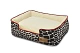 IMAGE OF P.L.A.Y. Pet Lifestyle and You Kalahari Brown Lounge Bed, Medium