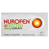 Nurofen 256 mg Express Caplets - Pack of 12