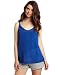 LnA Women's Tahiti Twist Tank Top, Meridian, X-Small