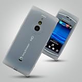 Brand new Sony Ericcson Vivaz Pro Clear Silicone skin/case with screen protector from Gadgetwarehouse Mobile Phone Accessories