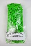 Twistz Bandz Latex Free Rubber Band Refill + C-clips - Lime Green