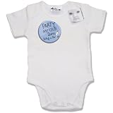 Dirty Fingers  Printed Badge design Party my Crib 2am...  Baby & Toddler Short Sleeve Bodysuit / Baby Grow