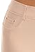 ICONOFLASH Women's Pull On Plus Size Jeggings - Cotton Blend (Camel, XL)