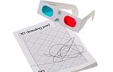 Amazing 3D Drawing Doodle Kit comes with 3-D Glasses!