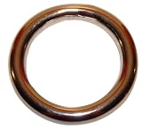 Ring 35x4mm Edelstahl BDSM Intimschmuck Donut Cockring