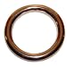 Ring 40x6mm Edelstahl BDSM Intimschmuck Donut Cockring