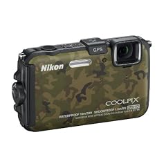 Nikon Coolpix AW100 Outdoor-Digitalkamera (16 Megapixel, 5-fach opt. Zoom, 7,5 cm (3 Zoll) Display, bildstabilisiert, wasserdicht bis 10m, k�lteresistent, GPS) camouflage