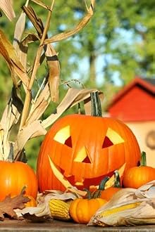 Jack-O-Lantern Cake Pillars
