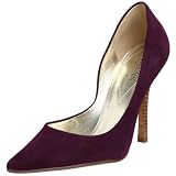 GUESS Women's Carrie 7 Pump,Medium Purple Suede,8.5 M