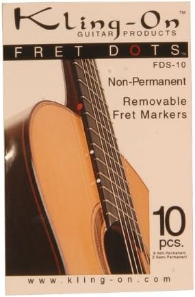 Kling-On Fret Dots Non-Permanent Kling-On 10-Piece