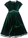Rare Editions Girls 7-16 Beaded Satin Velvet Dress