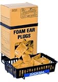 Rackems Foam Earplug Dispenser Box Rack with Anti-Spill Tray