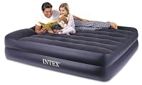 Intex Pillow Rest Queen Airbed with Built-in Electric Pump from Intex