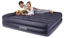 Hot Sale Intex Pillow Rest Queen Airbed with Built-in Electric Pump