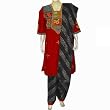 Womens Salwar Kurta Cotton Printed Embroidered Dress Size M (slk384a)