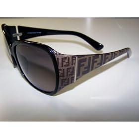 Authentic Fendi Sunglasses FS461 FS 461 001 Black Shades