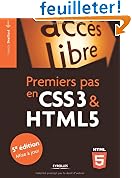 Livre pas cher Informatique et Internet : Premiers pas en CSS3 et HTML5