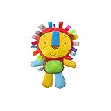 【ノーブランド品】掛け布団　ライオン　ぶら下げ　赤ちゃん　ガラガラ　リング　ぬいぐるみ　ベビーベッド