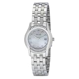 Gucci Women`s YA055510 G Class White MOP Dial 11 Diamonds Watch