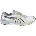 PUMA Complete Eutopia 182813, Herren Sportschuhe - Running, weiss, (white-metallic silver-black-bright chartreuse green 08)