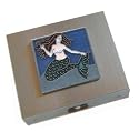 Mermaid Brunette Travel Jewelry Case