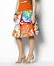 Lauren by Ralph Lauren Bright Floral-Print Full Skirt
