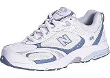  : New Balance Women's WW558 Walking Shoe,White/Blue,5 B