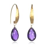 Satya Jewelry Serenity Now 24K Yellow Gold Earrings