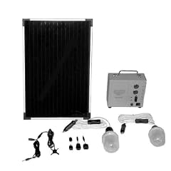 LED Solaranlage Solarpanel Solarmodul Solarset 12V 5W