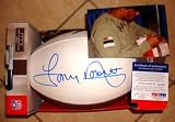 Tony Dorsett Autographed Dallas Cowboys NFL Signature Collectible Football