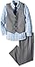 Nautica Boys' Sharkskin Vest Set