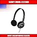 Sony MDR-222KD Childrens Headphones (Black)