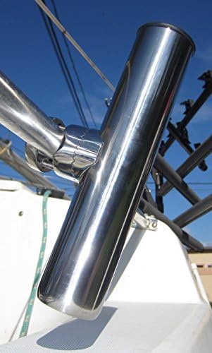 XYZ Boat Supplies 316 Stainless Steel Clamp on Rod Holder