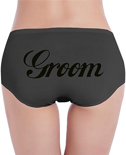 Groom Wedding Marriage Matching Couple Womens Low-Rise Briefs Underwear