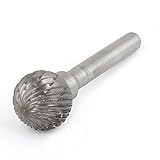 uxcell ダブルカット 硬質合金 ボールの設計 ダイヤモンドビット バー取り付けポイント 3mm x 3mm