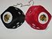 CHICAGO BLACKHAWKS Team Logo Pair of FUZZY DICE