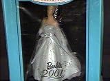 QXC4602 Hallmark Club Porcelain Barbie in Ice Blue Gown 2001 QXC4602 Hallmark Club Porcelain Barbie in Ice Blue Gown 2001